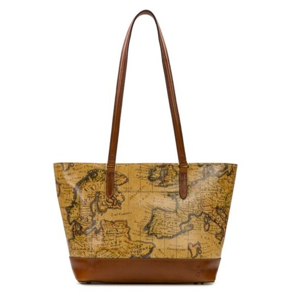 Patricia Nash - "Violetti" Tote in "European Map" - NWOT - Picture 2 of 4